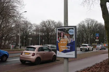 Voorbeeld van een Twosign bord